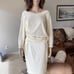 Magaschoni Collectian cashmere outfit