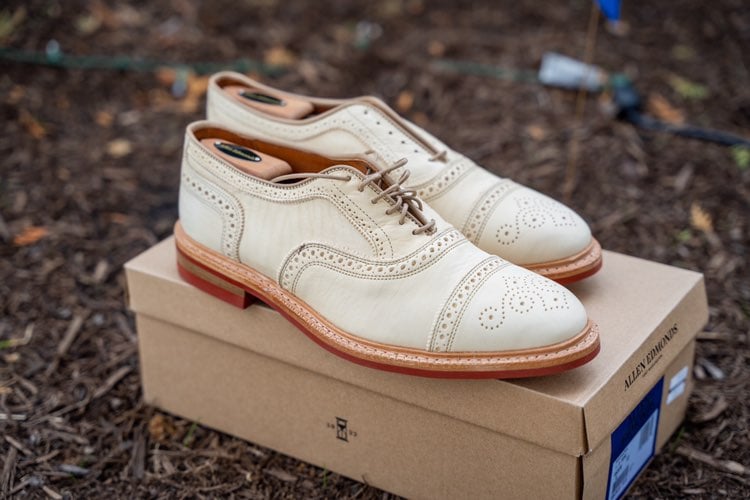 Allen Edmonds Bone Strandmok