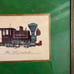 1960’s Evelyn Curro Train Locomotive Engine Print