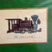 1960’s Evelyn Curro Train Locomotive Engine Print