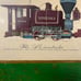 1960’s Evelyn Curro Train Locomotive Engine Print
