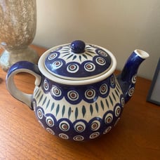 Teapot polish pottery