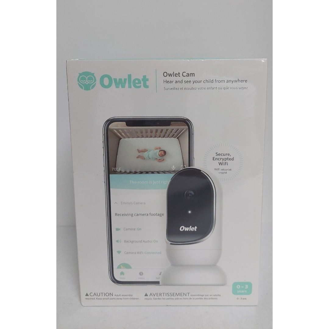 New in Box Owlet Cam Smart Baby Monitor - HD Video Baby Monitor - SHIPS FAST