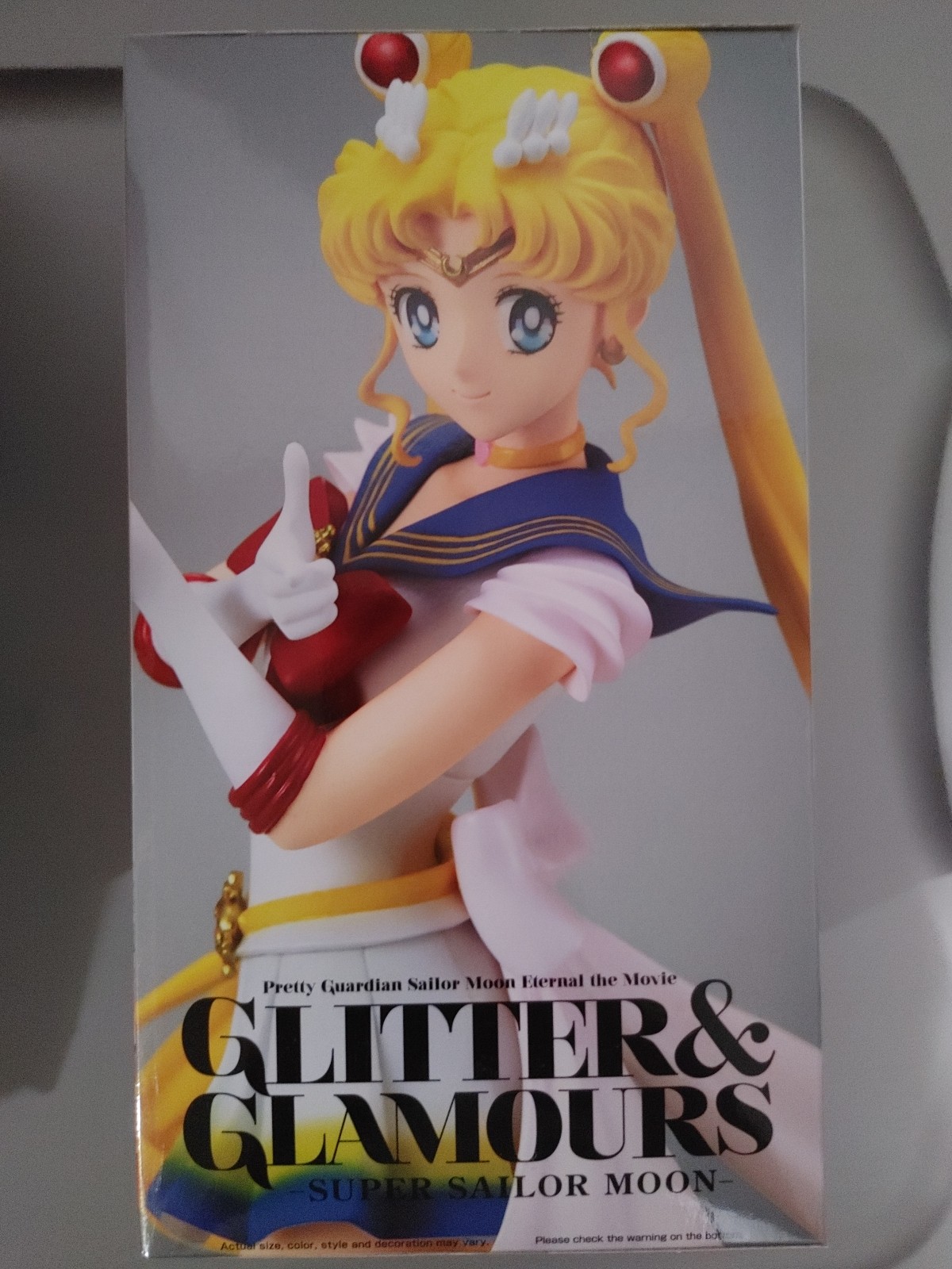 Glitter & Glamours Sailor Moon Eternal Super Sailor Moon Figure New In Box