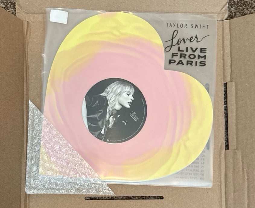 Taylor Swift Lover Live From Paris vinyl (2025)