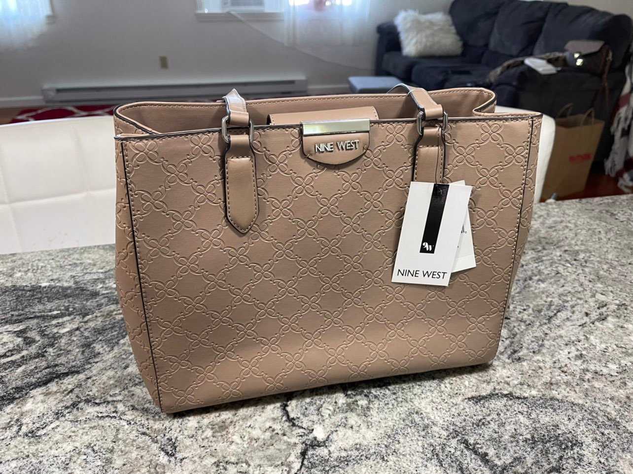Nine West Latte bag/purse/satchel