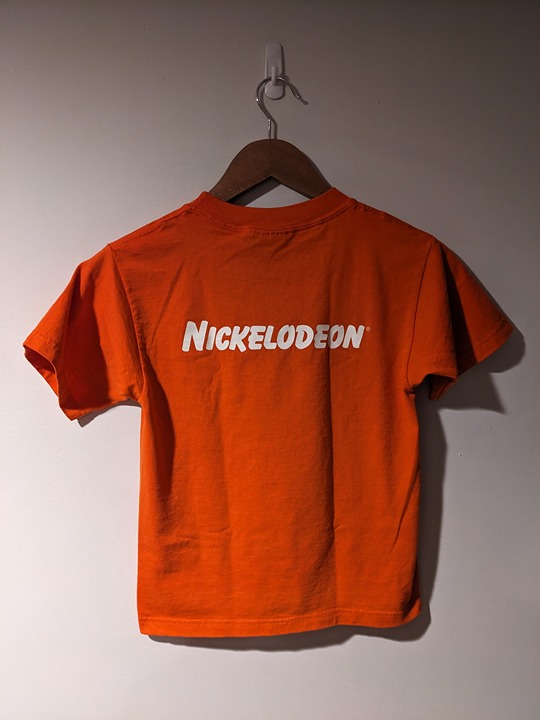 Vintage 90s Nickelodeon TV Show Cartoon Orange Kids 10/12 T-Shirt