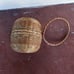 Wabanaki Yarn Basket Native American Vintage Ash & Sweetgrass Basket
