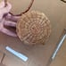 Wabanaki Yarn Basket Native American Vintage Ash & Sweetgrass Basket