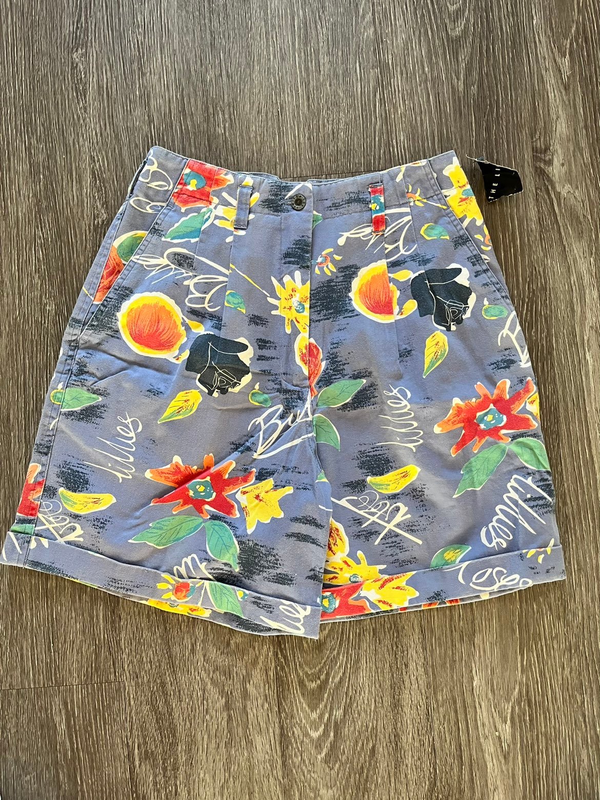 NWT The Limited Vintage Hawaiian High waist mom shorts sz 4.