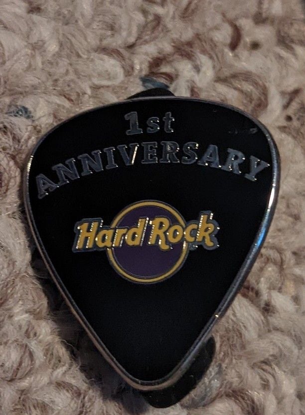 2014, 15, 16, 17, 18 Hard Rock Rocksino Anniversary Pins