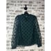 NWT! Boden Tulle Blouson Sleeve Top - Green Size US 2