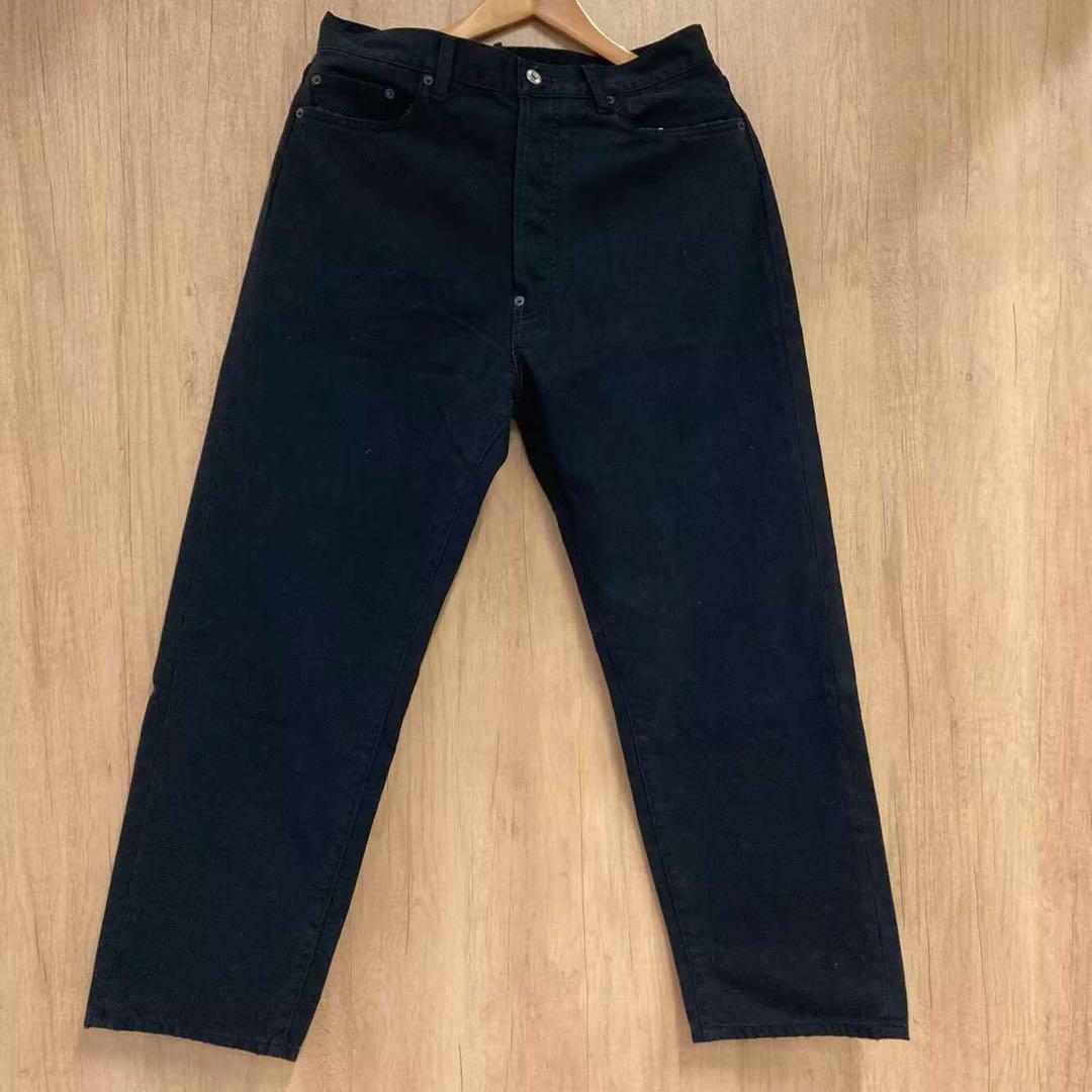 A.PRESSE No. 37 Washed Wide Denim Pants Other