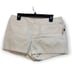 Gap Women Khaki White Solid Shorts