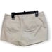 Gap Women Khaki White Solid Shorts