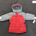NWT Carters red gray winter puffer jacket boys 24m