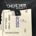 Bebe Sport Women Rhinestud Cropped Long Sleeve Hoodie Sweatshirt L