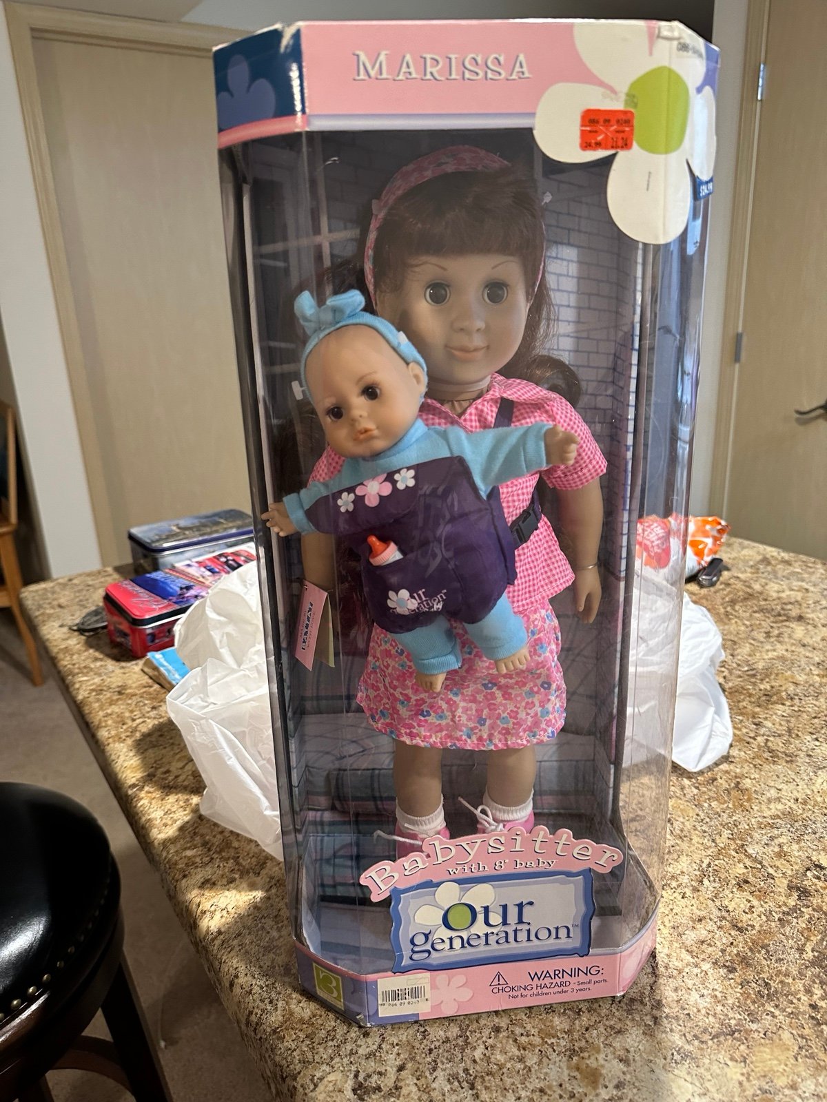 New Battat Our Generation Marissa Babysitter Doll Set
