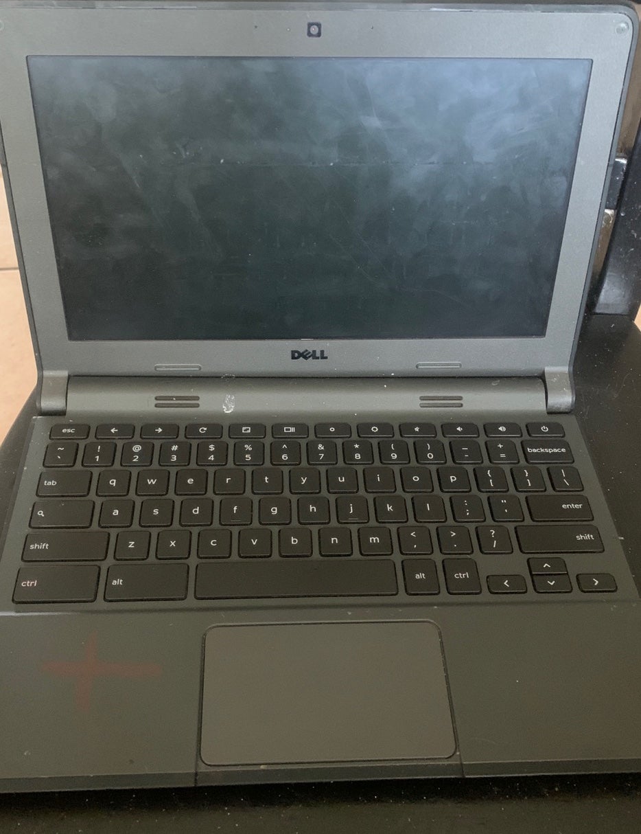 Dell laptop chrome