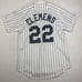 Vintage Majestic NY Yankees Baseball Jersey Sz M Roger Clemens # 22 Made In USA