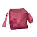 Trader Joe's Mini Insulated Bag Set of 2 Pink & Lavender Valentine's Day Bundle