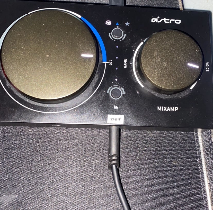 Astro a40 headset with amp box