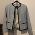 Talbots blazer with matching skirt