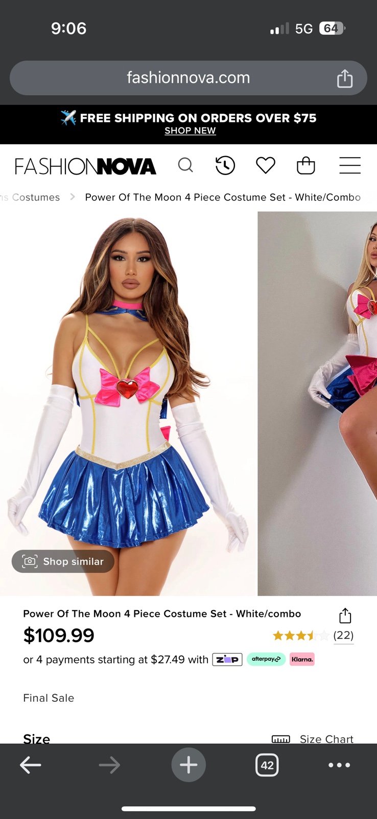 Power of the Moon, Sailor Moon inspired costume