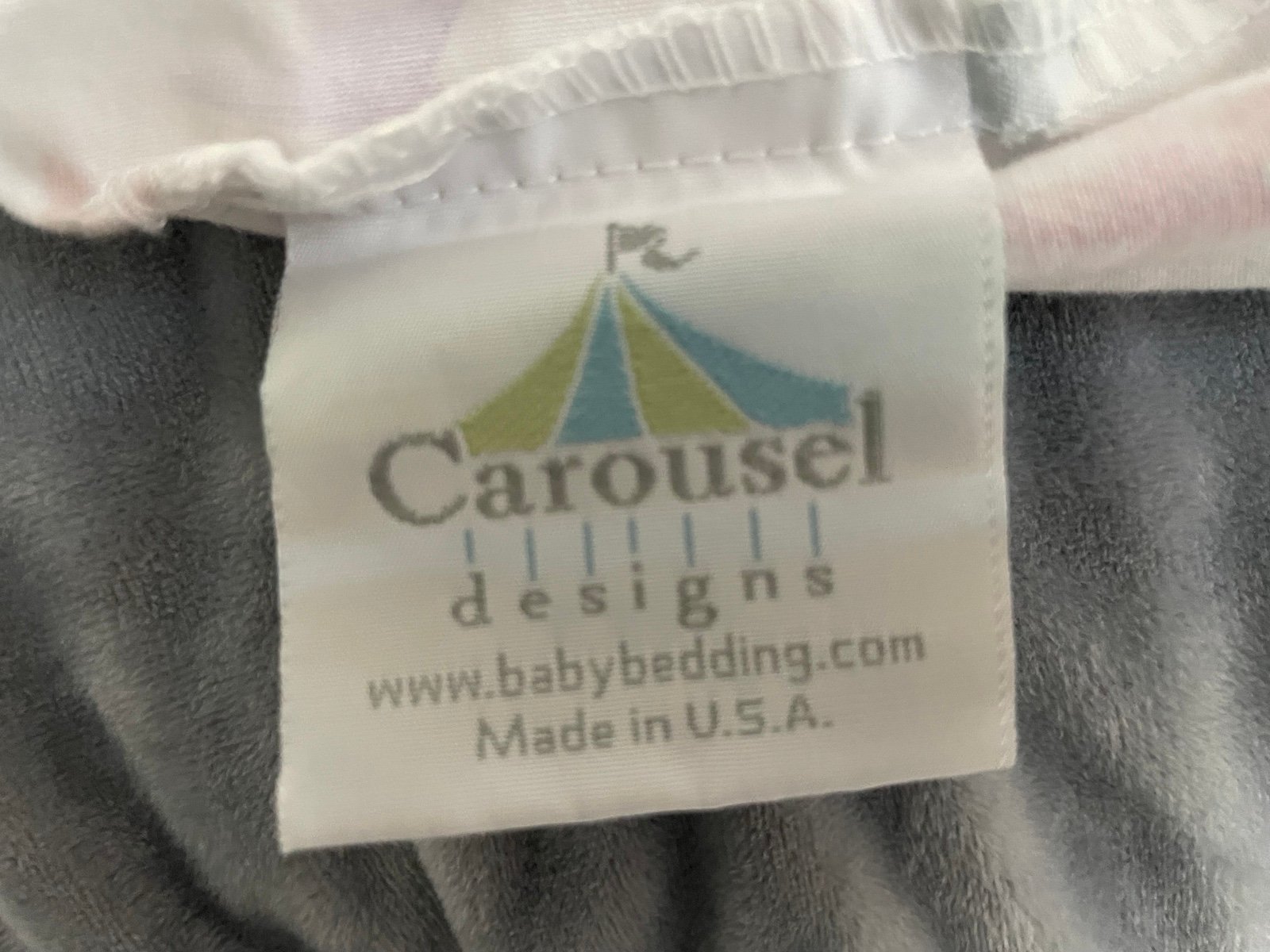mini crib bedding carousel designs