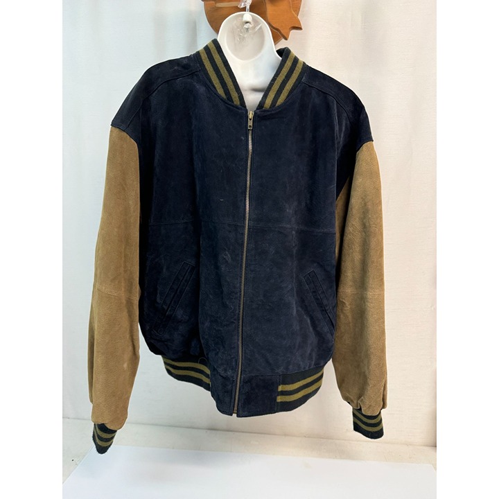 Vintage Free Country Leather Bomber Jacket XL