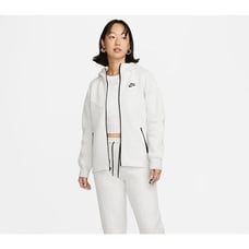 Nike Sportswear Tech Fleece Cape Full Zip Hoodie Women's Small White Jacket