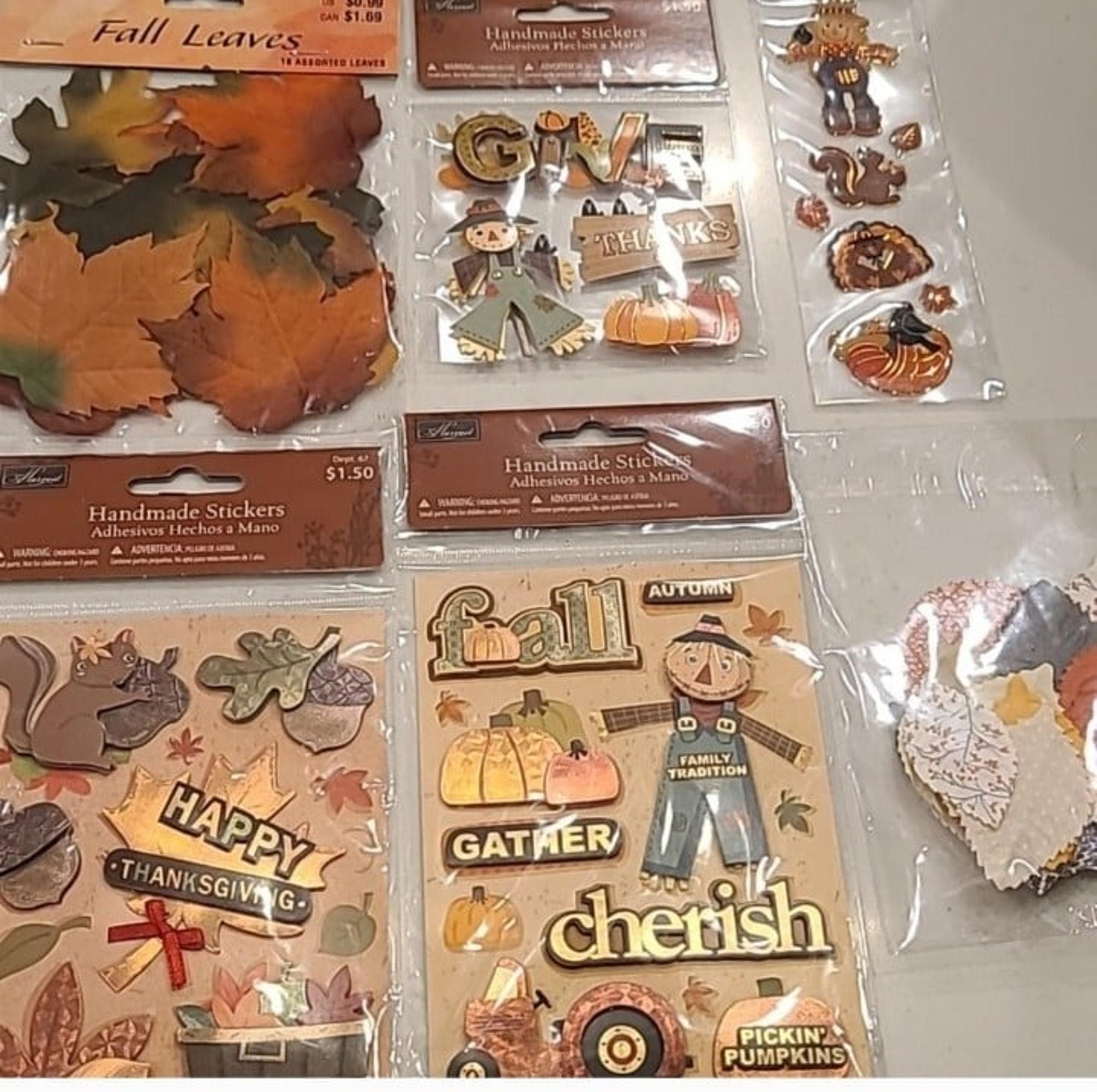 Fall Thanksgiving Craft Scrapbook Bundle