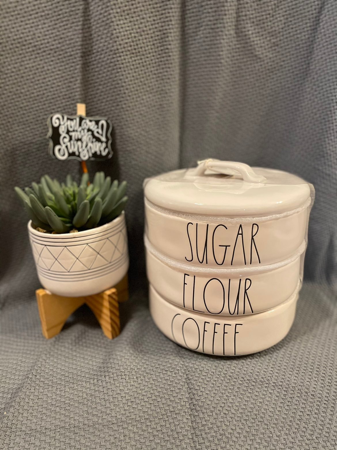Rae Dunn Sugar Flour Coffee