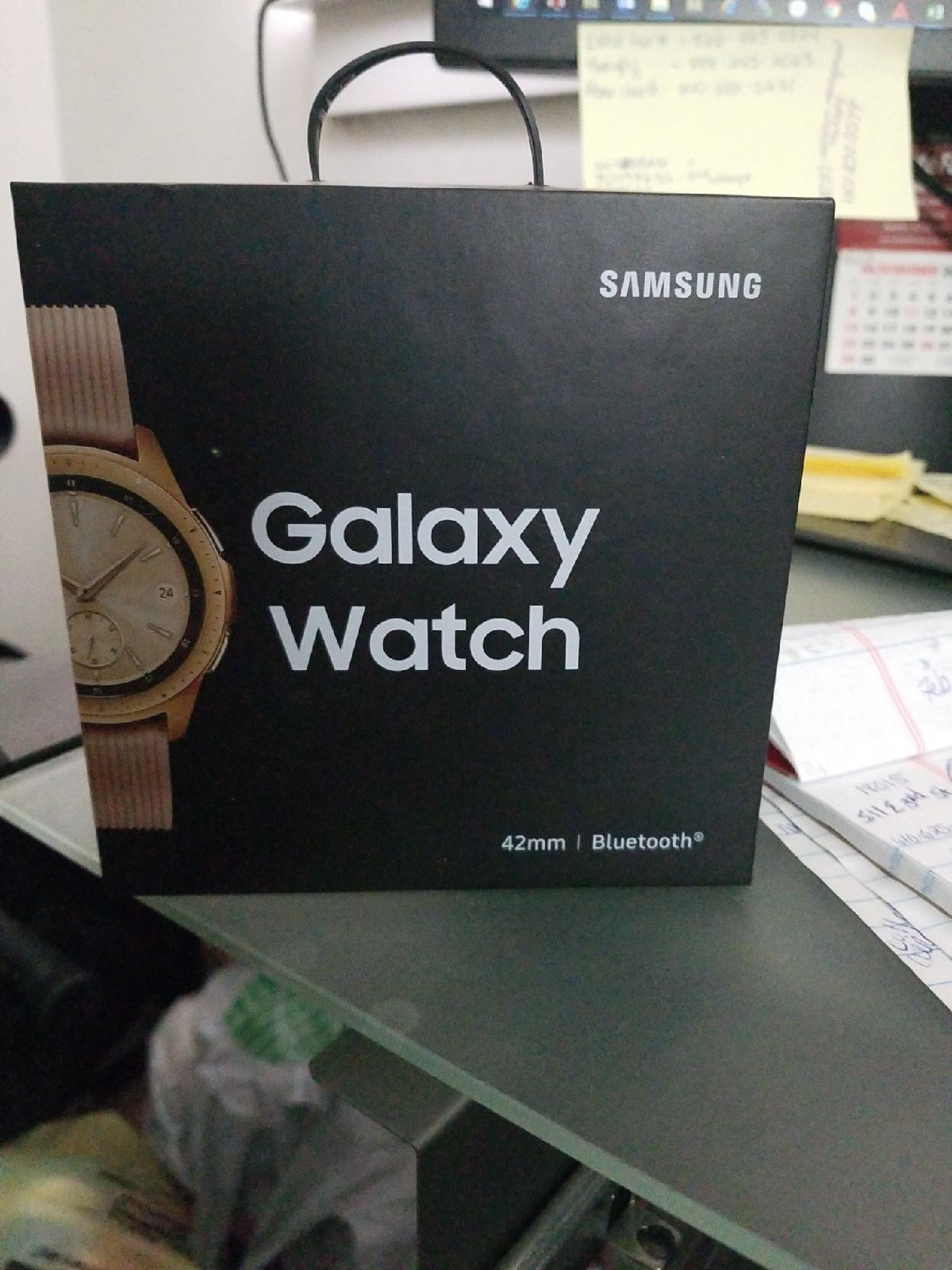 Rose gold galaxy watch 42mm bluetooth