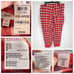 Jenni NEW Womens 2 Pc Bundle Sleep PJ Pants XXL Lounge Orange Blue