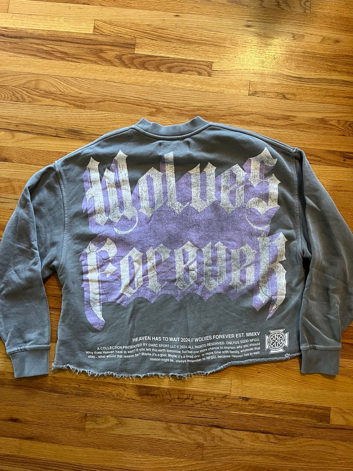 Darc Sport box cut crewneck