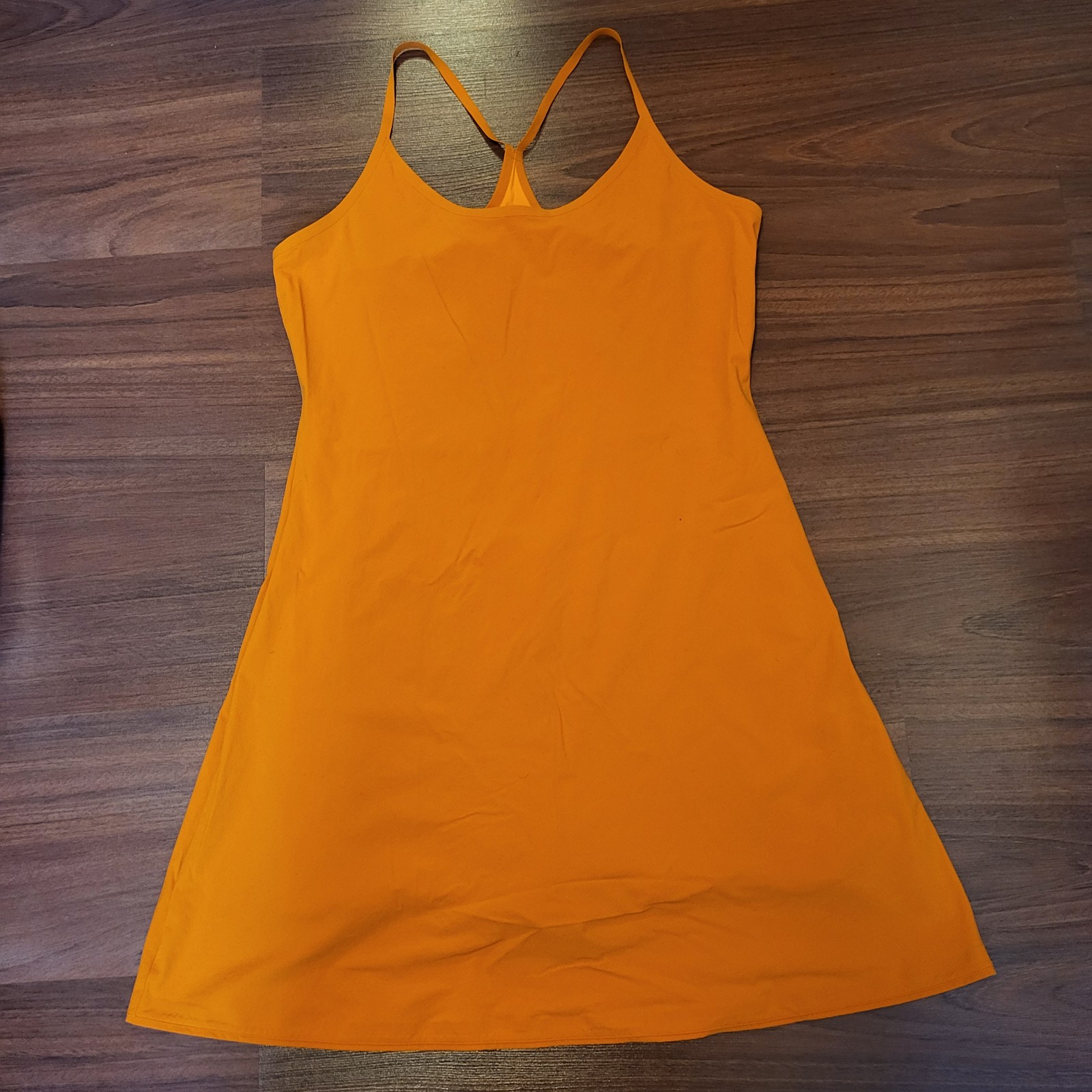 Outdoor Voices The Exercise Dress in Orange