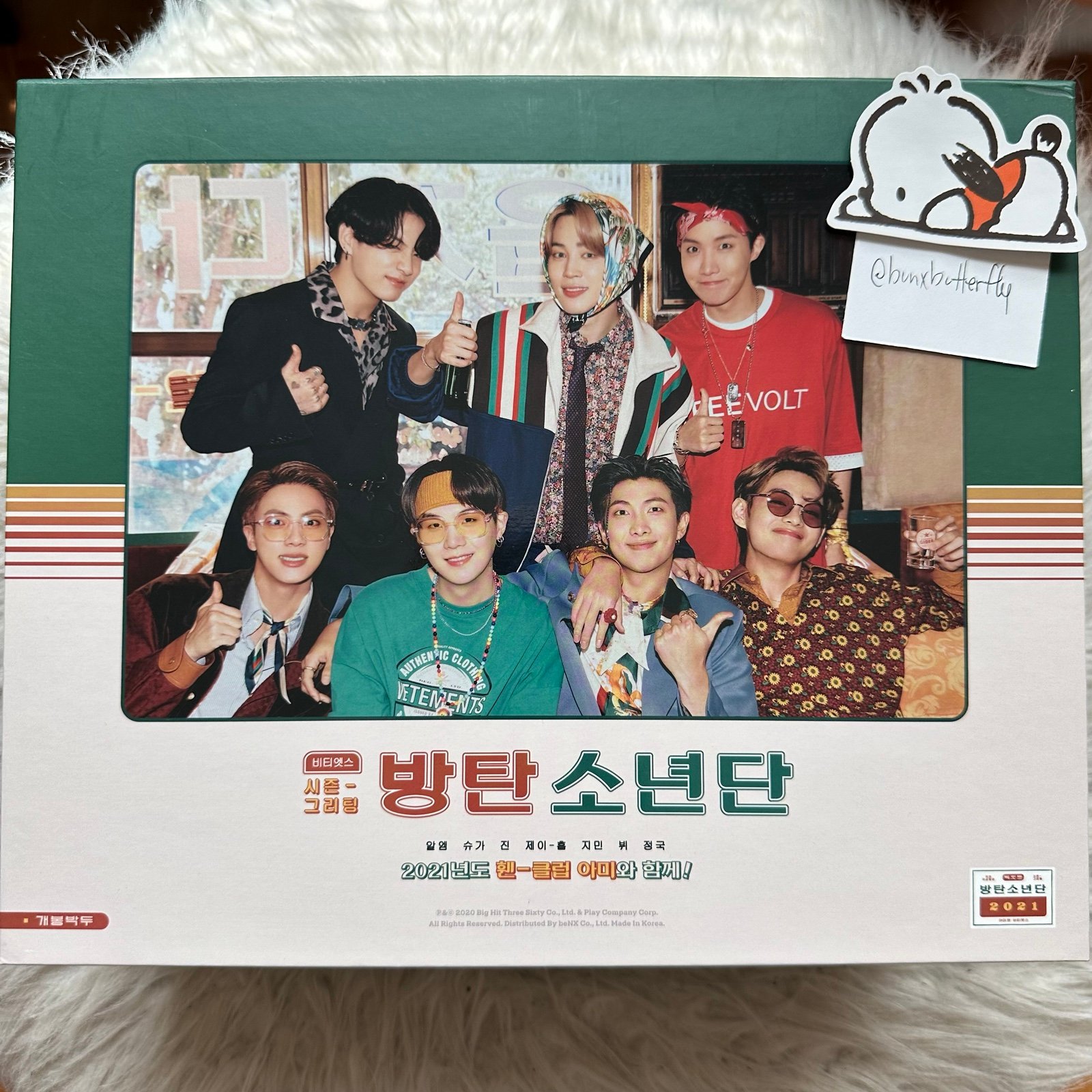 BTS seasons greetings 2021