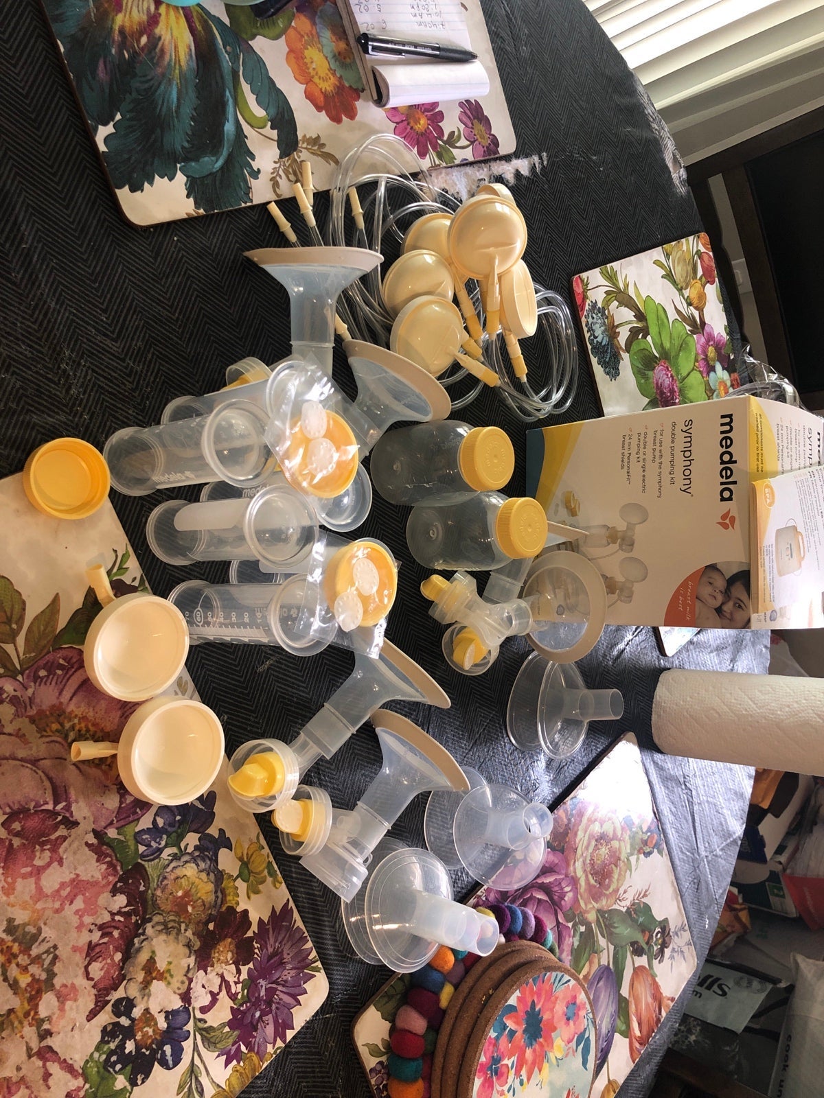 Medela symphony personal double breast pumping kit