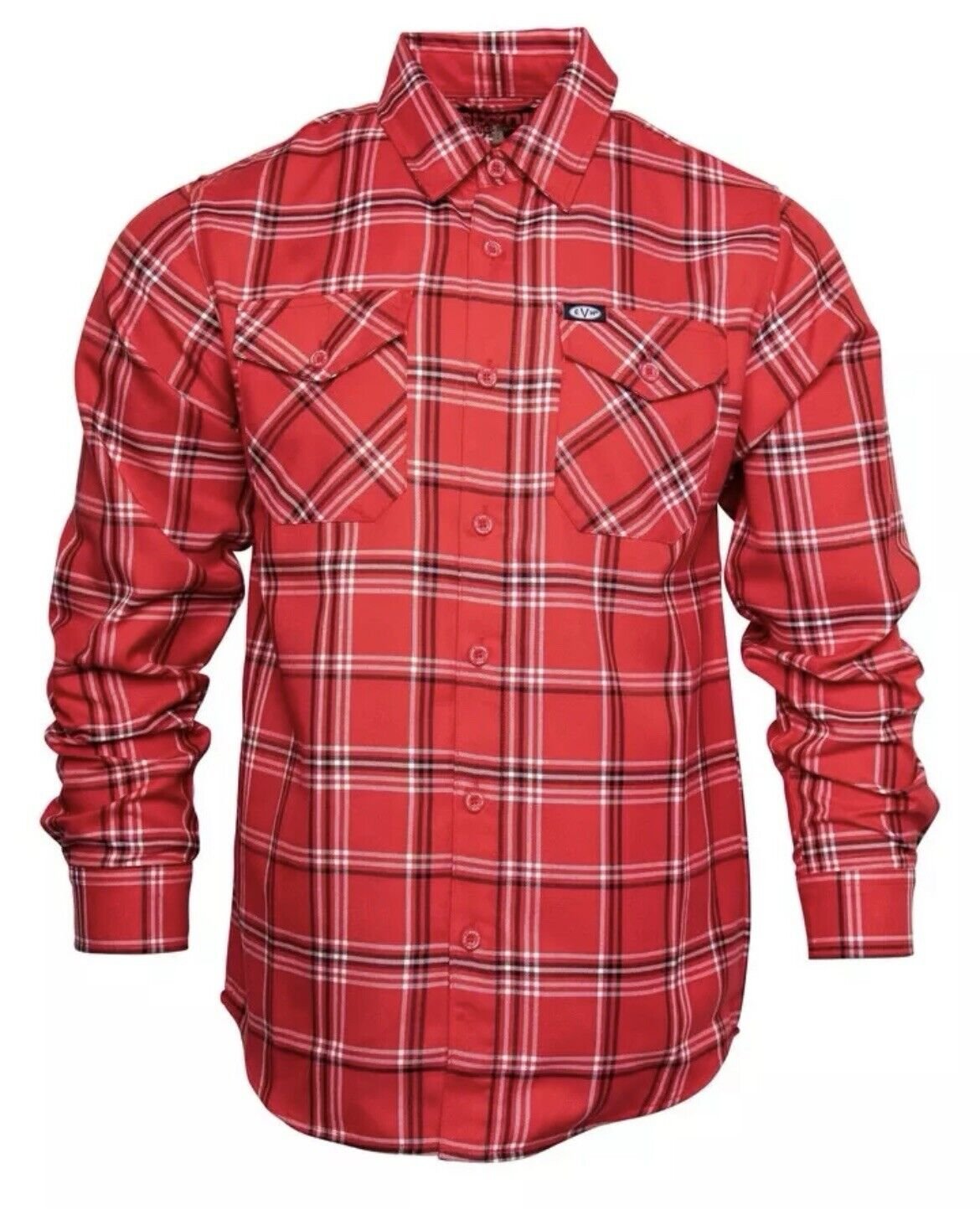 DIXXON Flannel Size 4X Eddie Edward Van Halen Eruption EVH Collab 5150 Red Plaid