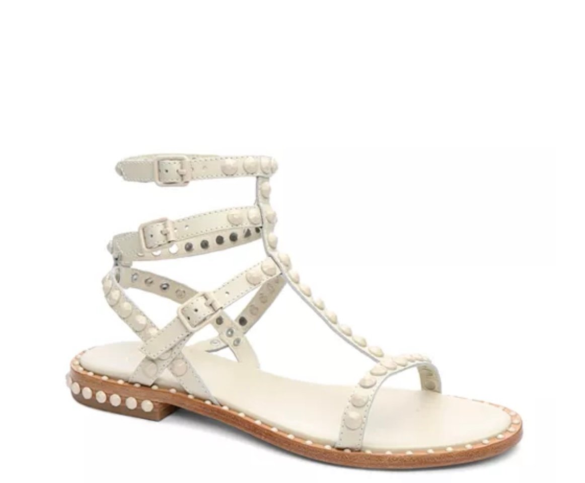 Ash Women's Play Bis Studded Strappy Sandals size 37