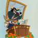 Warner Bros Bugs Bunny MORE BULL STOCK MARKET Ltd Ed Sericel Animation Art Cel