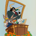 Warner Bros Bugs Bunny MORE BULL STOCK MARKET Ltd Ed Sericel Animation Art Cel