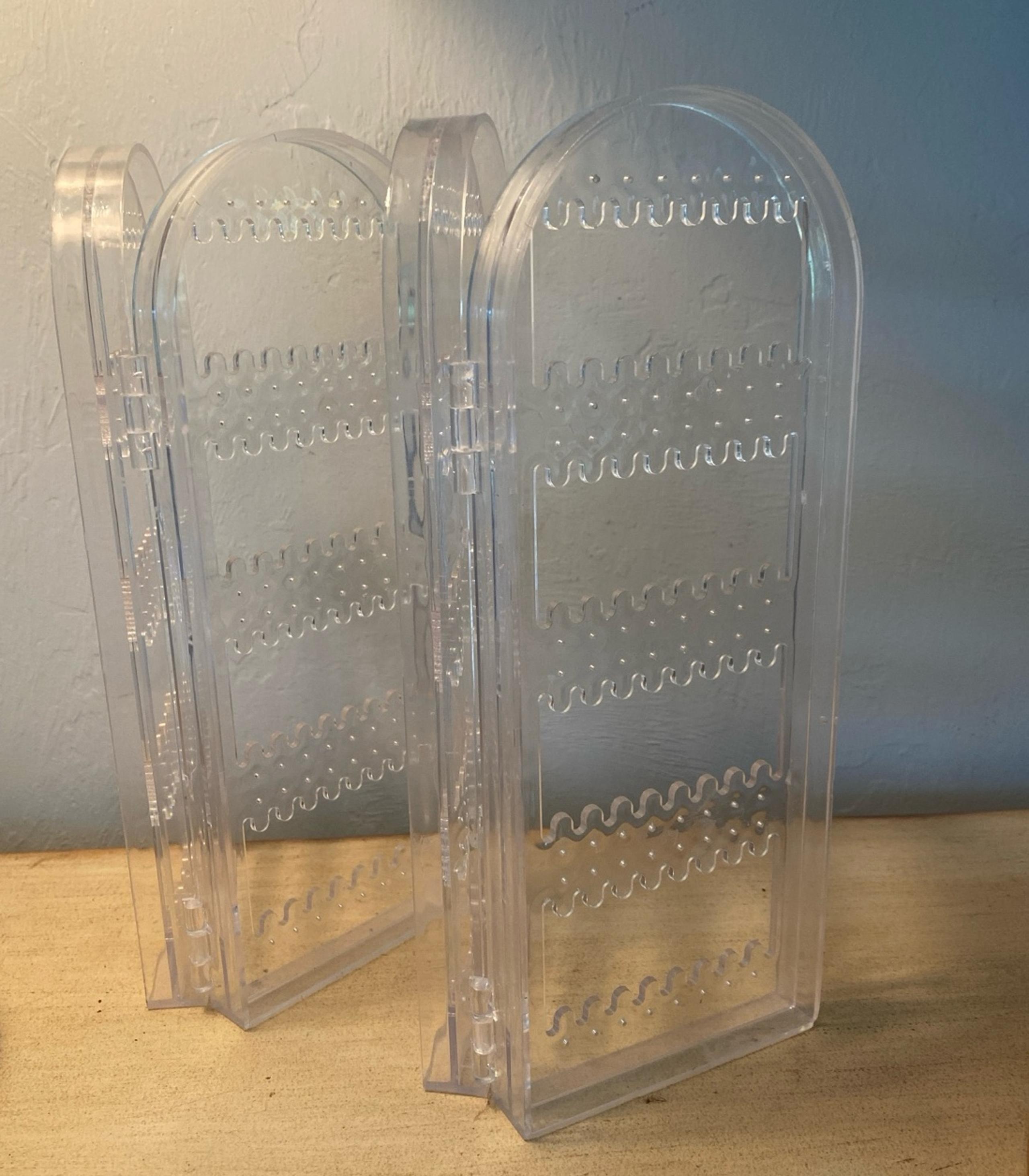 Earring holder- 4 panels
