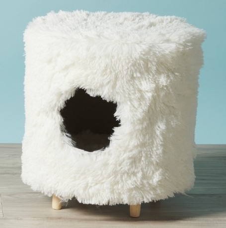 15x18 Faux Fur Cat House