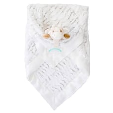 ZALAMOON Luxie Pocket Blanket with Jollypop Pacifier + RazBuddy (Giraffe)