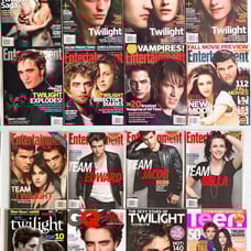 Twilight Entertainment weekly magazines