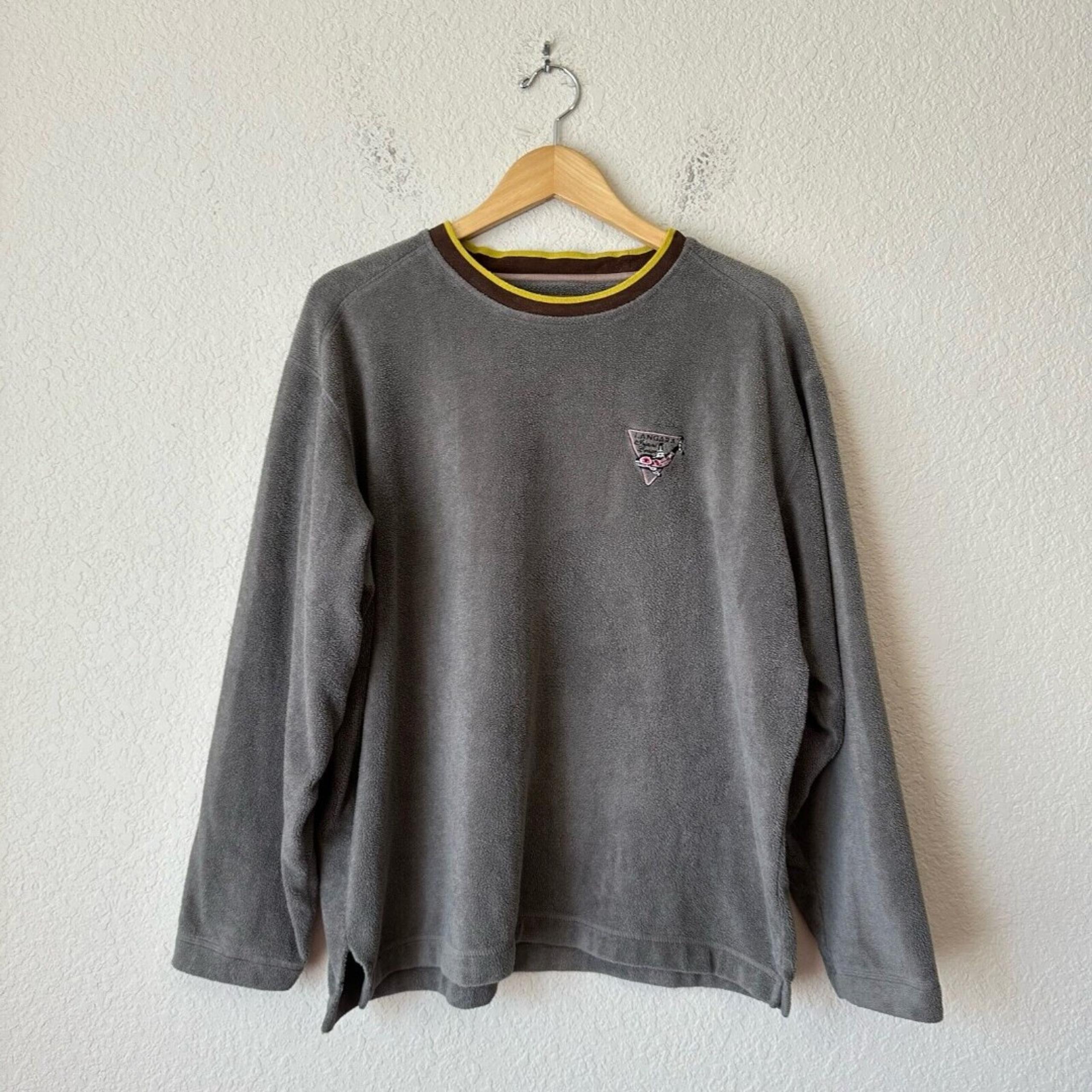 PATAGONIA Mens Langara Pullover Fleece Sweater #20845SP Dark Taupe RARE