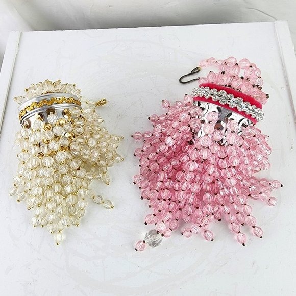 Handmade Beaded Ornaments Screw Off Top