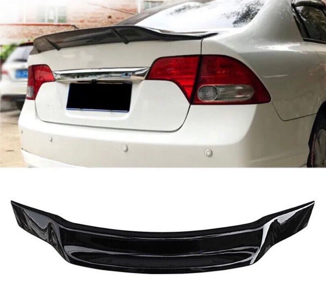 2006-2011 Honda 8-generation Civic Rear Spoiler Gloss Black Spoiler